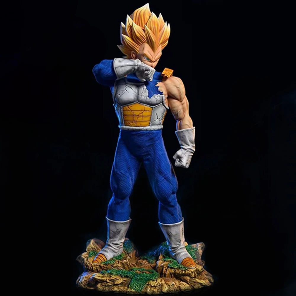 11.02in/28cm Anime Dragon Ball Z Figure Vegeta Figure PVC Super Saiyan Statue Collectible Model Toys Gifts 11.02in/28cm Anime Dragon Ball Z Figure Vegeta Figure PVC Super Saiyan Statue Collectible Model Toys Gifts
